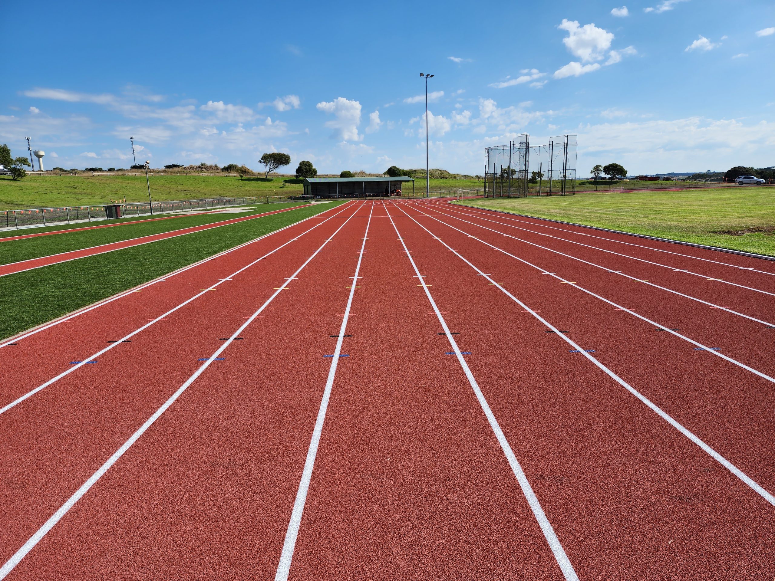 Brauer College athletics track